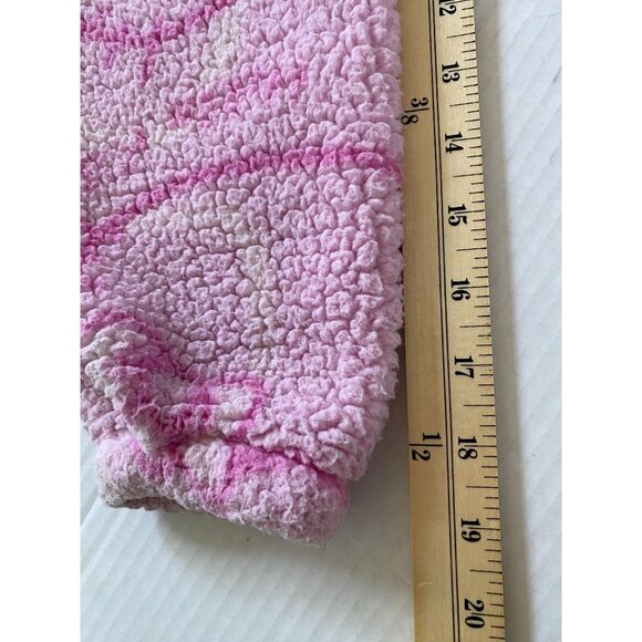Hello Kitty x H&M Girls Jacket Size 12/14 Pink Sherpa Fleece Full Zip Samrio - Picture 11 of 11